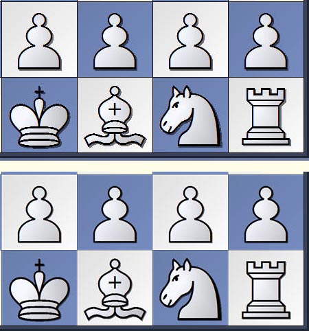 Chess Pieces 2D