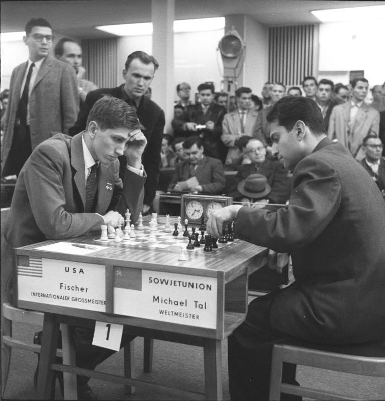 Fischer against Tal